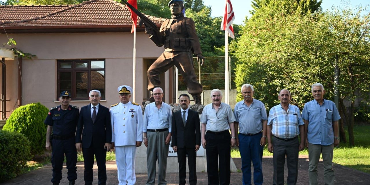Vali Aktaş’tan Muharip  Gaziler Derneğine Ziyaret