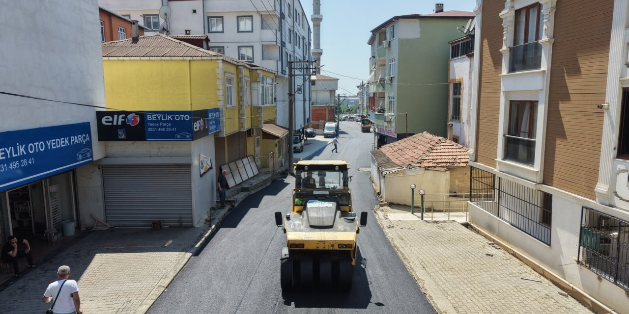 Asfalt Çalışmaları Aralıksız Sürüyor