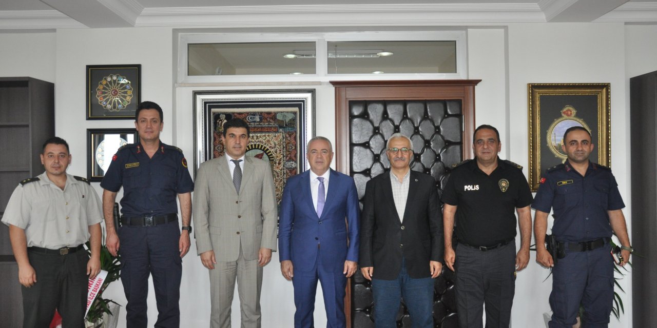 Dilovası Kaymakamı Resul Çelik’e Ziyaret