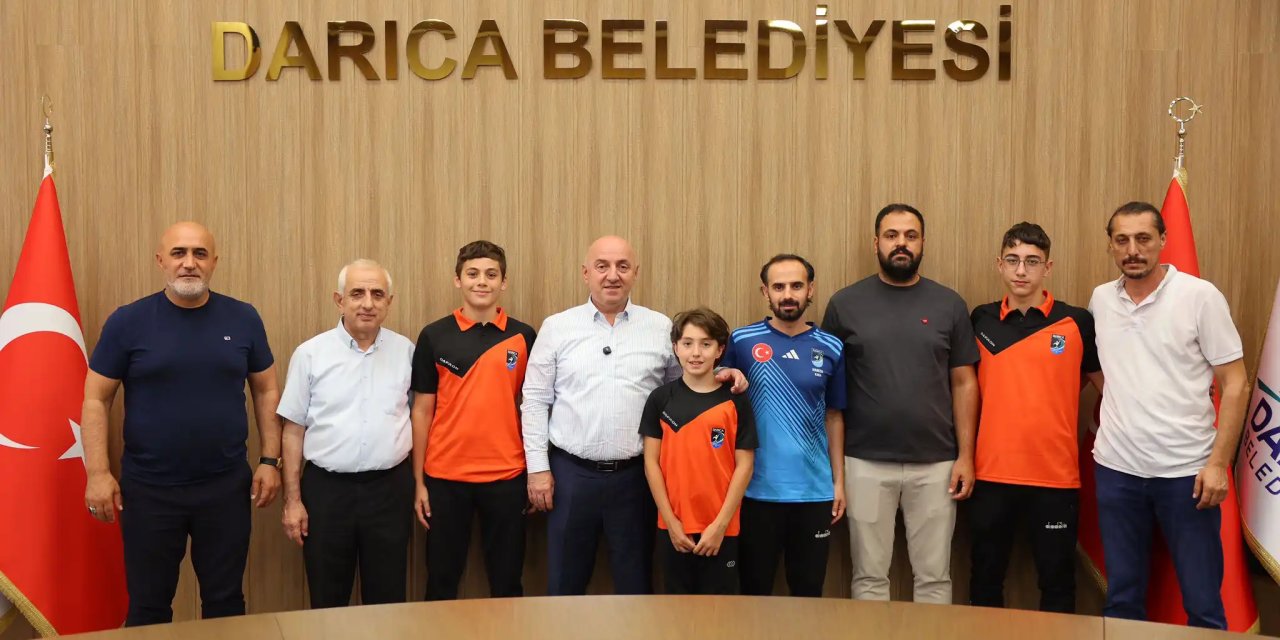 Başkan Bıyık, Başarılı  Sporcuları Ağırladı
