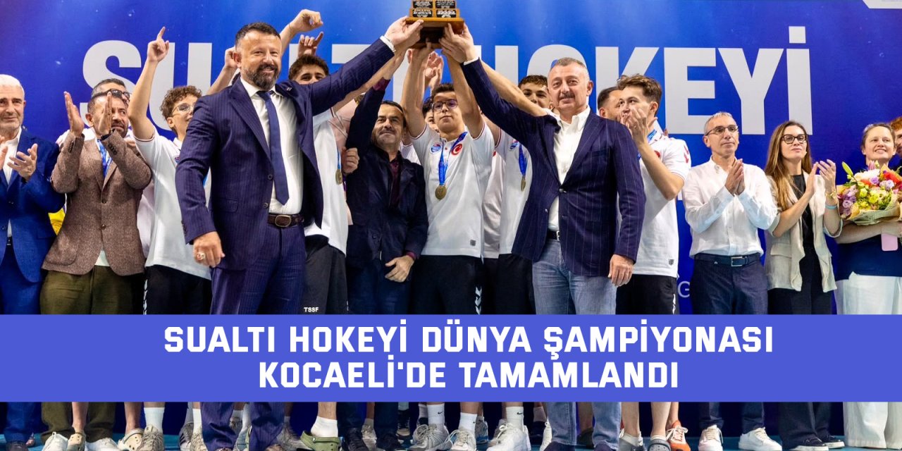 Sualtı Hokeyi Dünya Şampiyonası Kocaeli'de tamamlandı