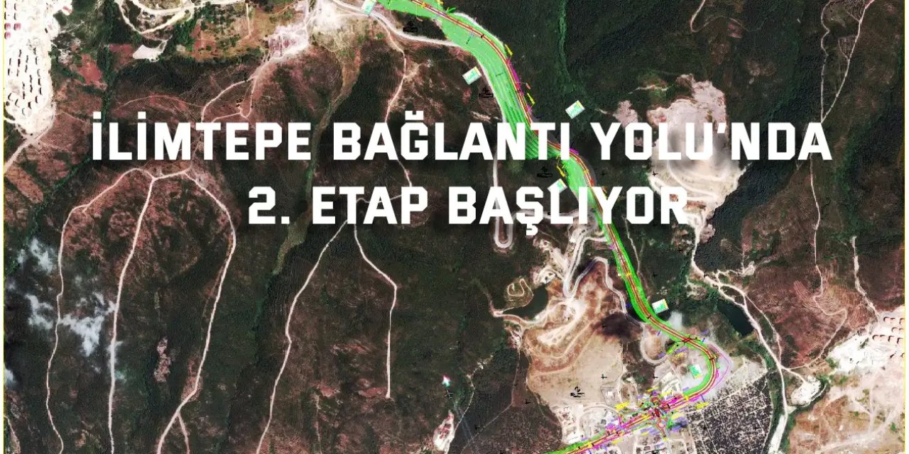 İlimtepe Bağlantı Yolu’nda 2. etap başlıyor
