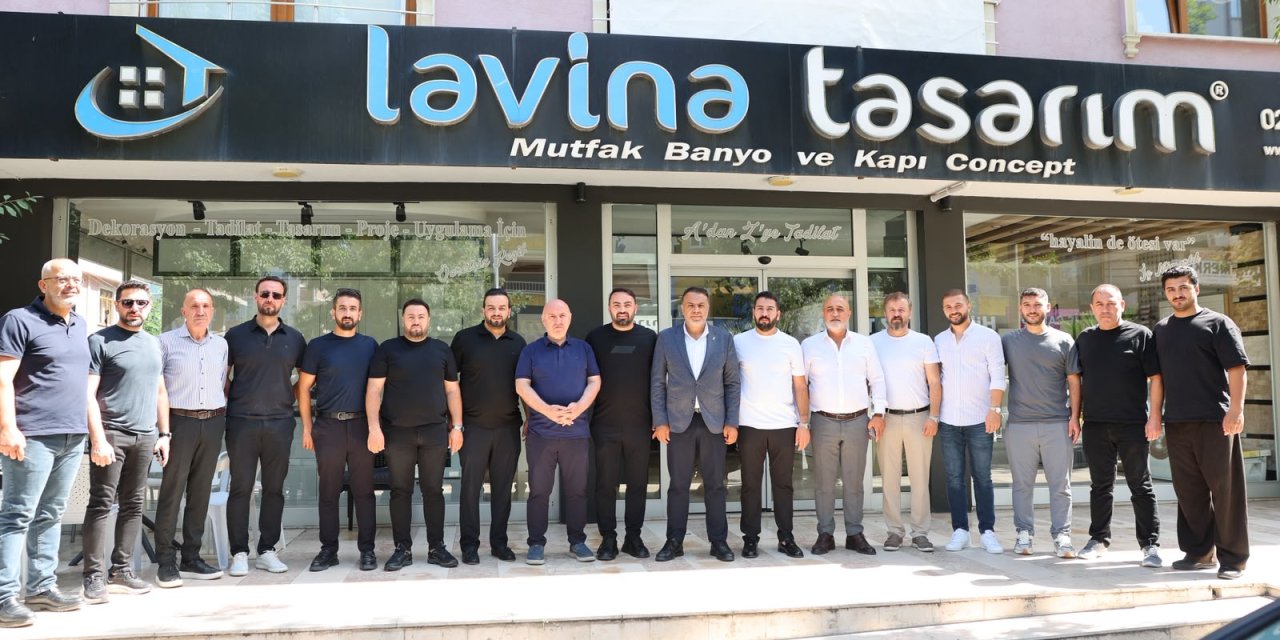 Bıyık’tan Lavina Tasarım  ve Gayrimenkul’e Ziyaret