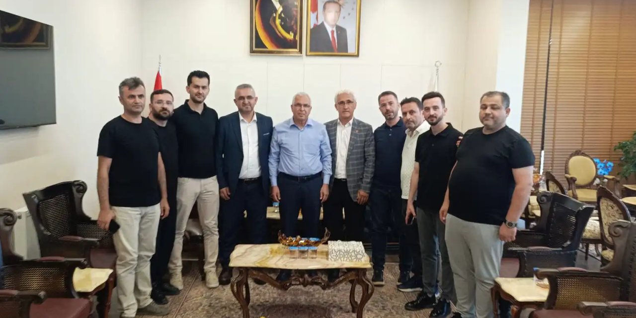 Sinoplulardan Kaymakam  Yaşar Dönmez’e Ziyaret