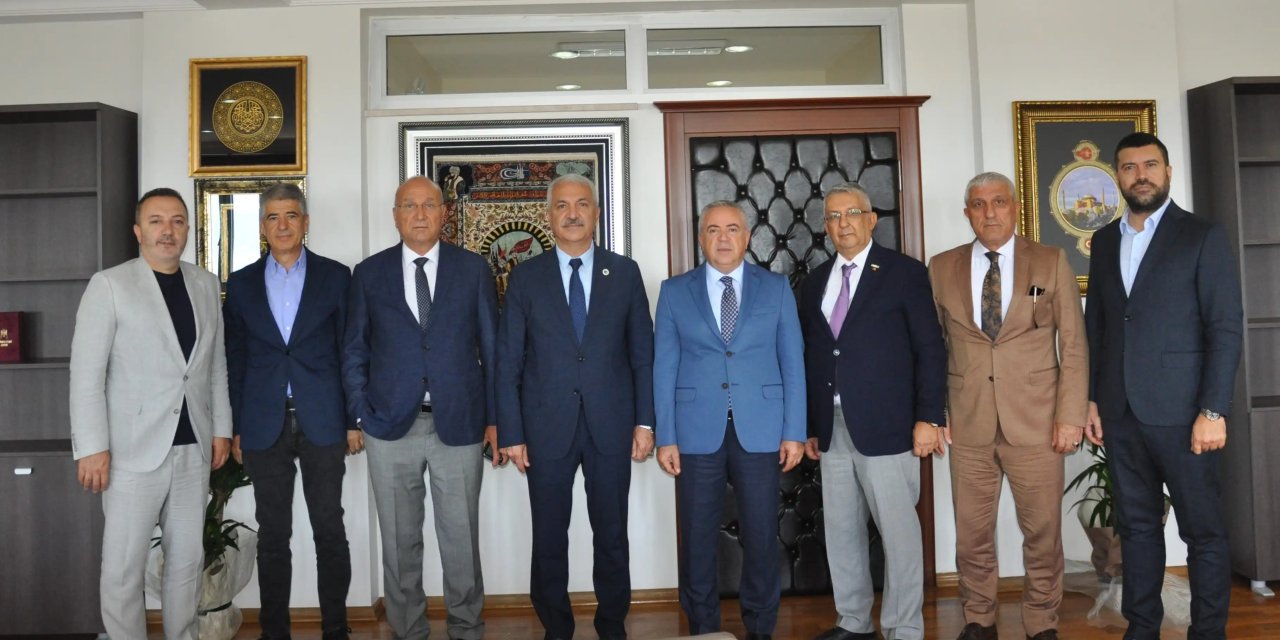 GTO ve Dilovası OSB’den  Kaymakam Çelik’e Ziyaret