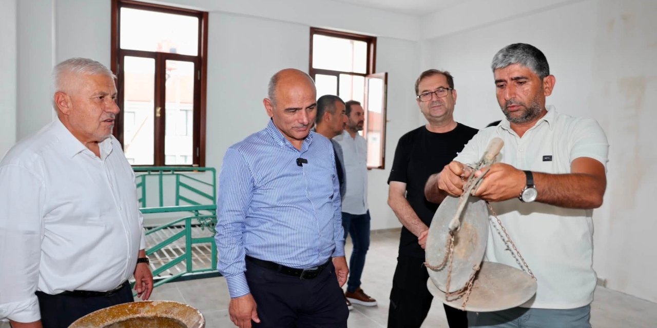 Körfez'de Taşköprü Kültür  Evi açılış için gün sayıyor