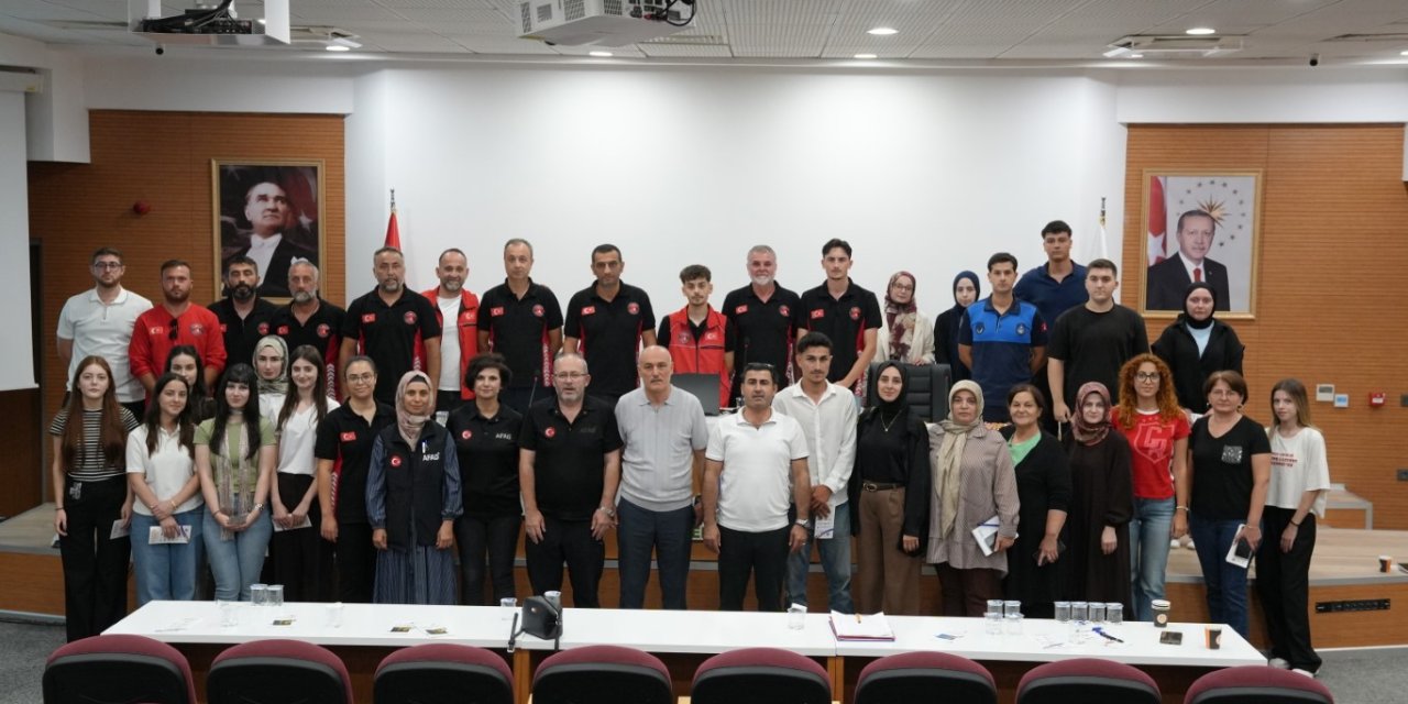 Belediye Personeline Afet Eğitimi