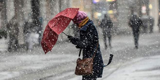 Kar gidiyor güneş geliyor