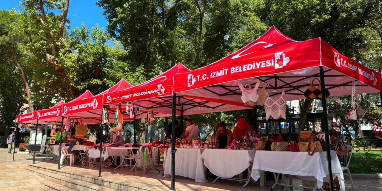 Kadın girişimcilere Yenicuma'da satış imkanı