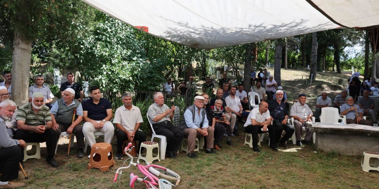 Katçalı Köyü’nde Geleneksel Mezarlık Mevlidi