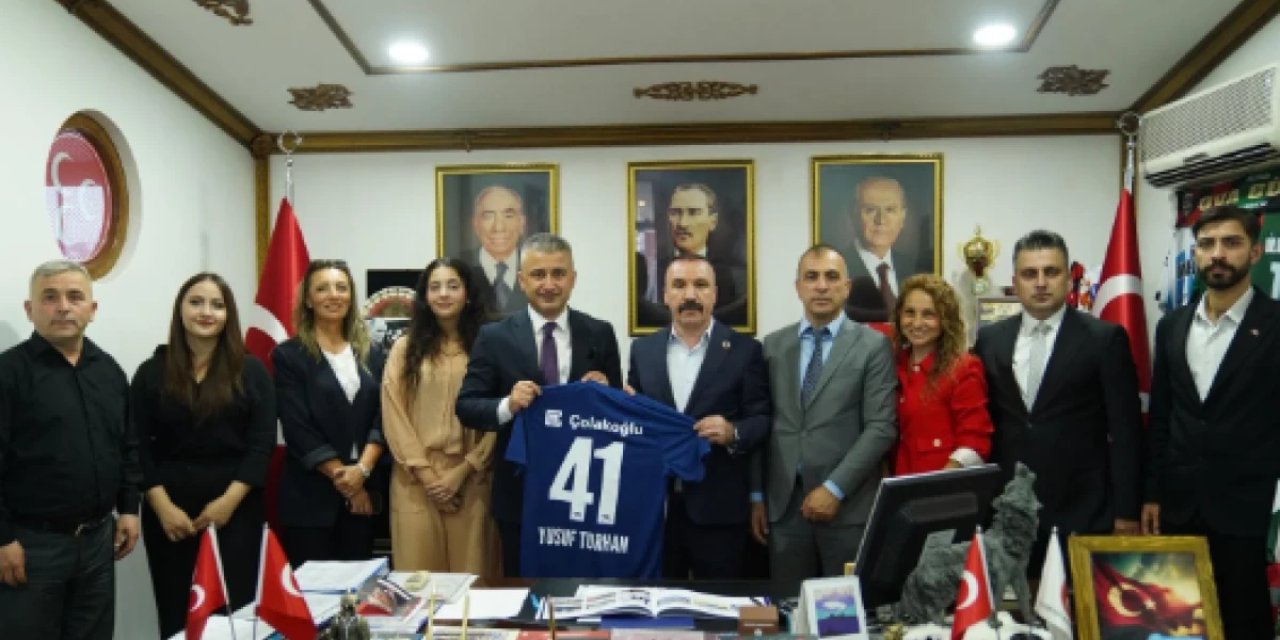 MHP Dilovası İlçe Teşkilatı’na Anlamlı Ziyaret