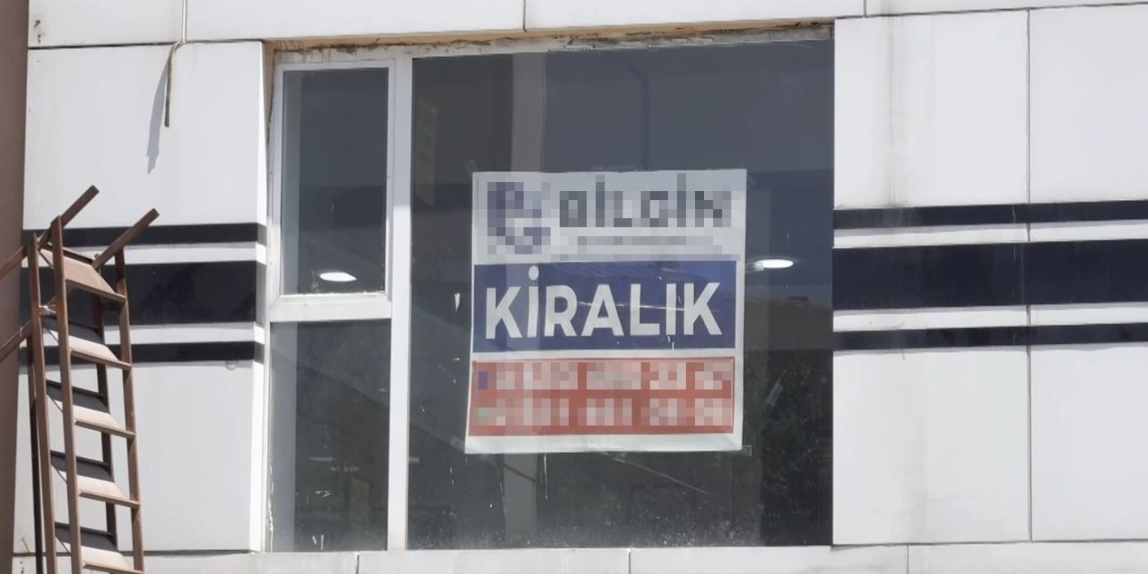 Dükkanlar boş kaldı, kiralık işyeri ilanları arttı