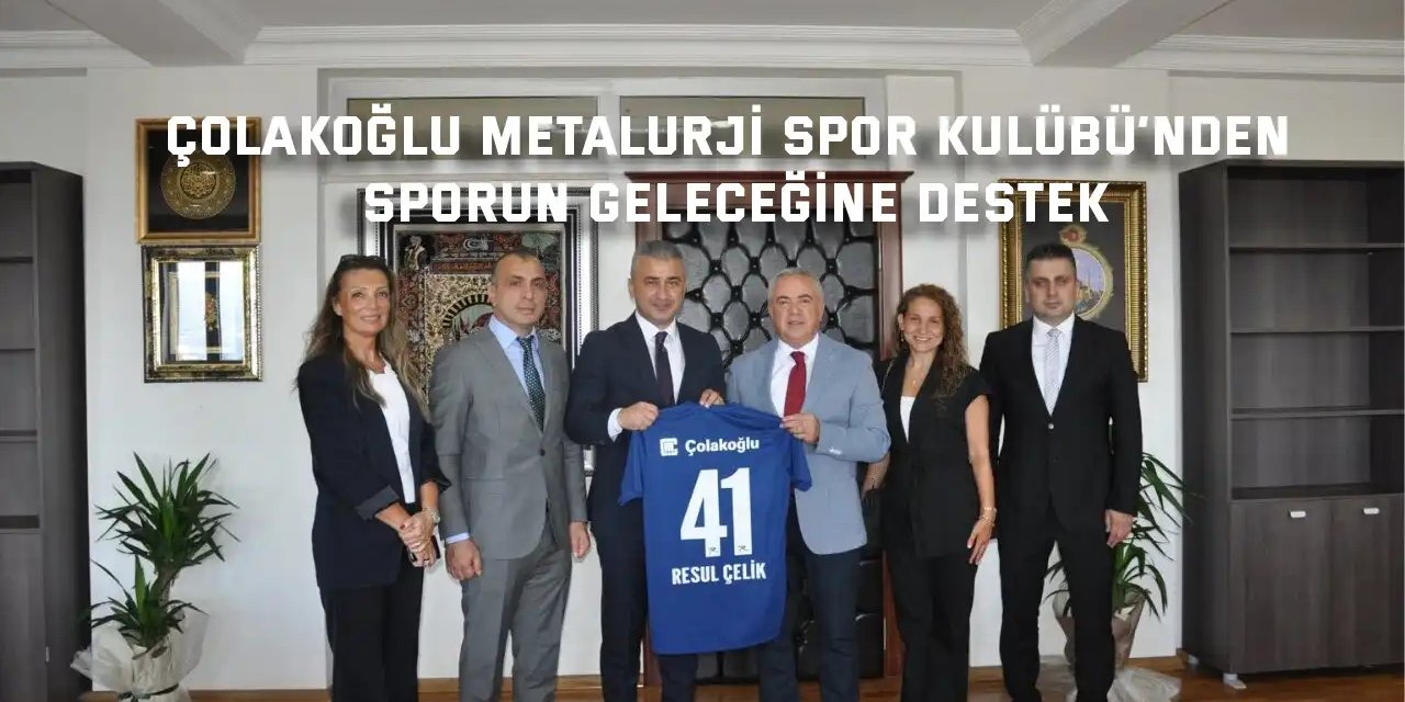 Çolakoğlu Metalurji Spor Kulübü’nden Dilovası’nda sporun geleceğine destek