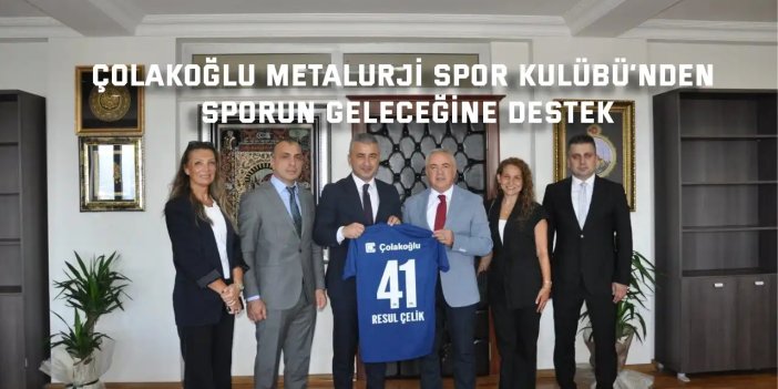 Çolakoğlu Metalurji Spor Kulübü’nden Dilovası’nda sporun geleceğine destek