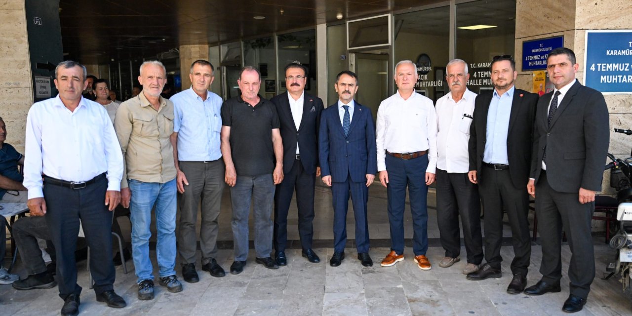Vali Aktaş, Karamürsel Muhtarları ile Bir Araya Geldi