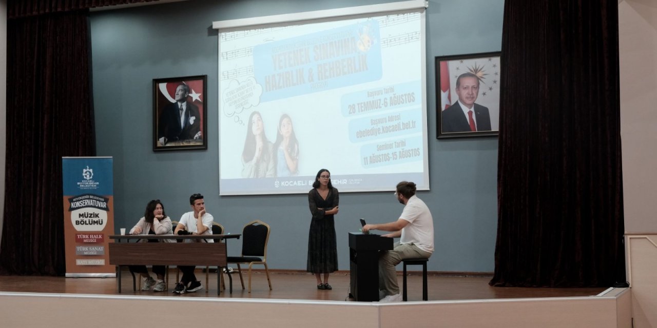 Konservatuvar adaylarına rehberlik desteği
