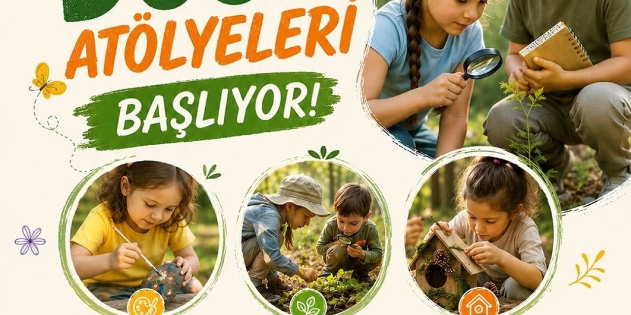 Çocuklar için Doğa Atölyeleri Ekopark’ta başlıyor