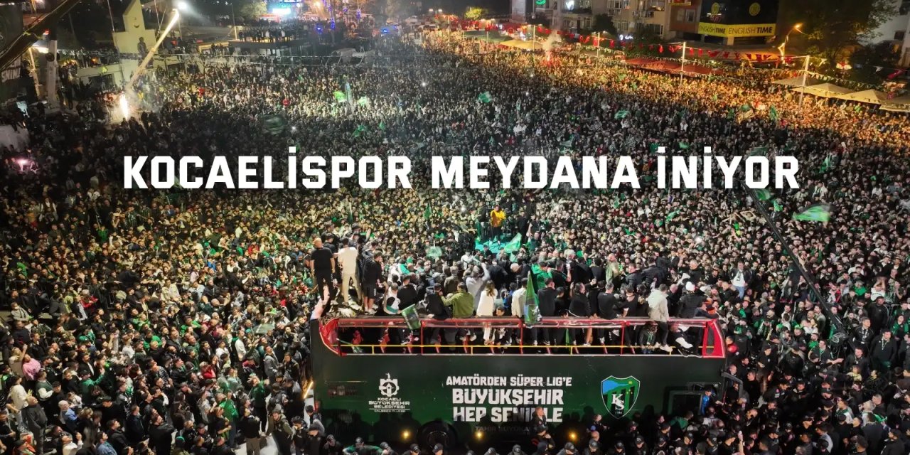 Kocaelispor meydana iniyor