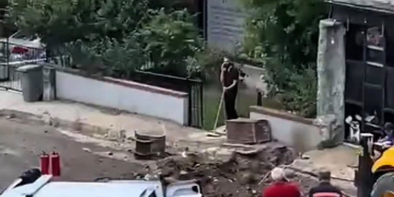 Mahallede korku dolu anlar