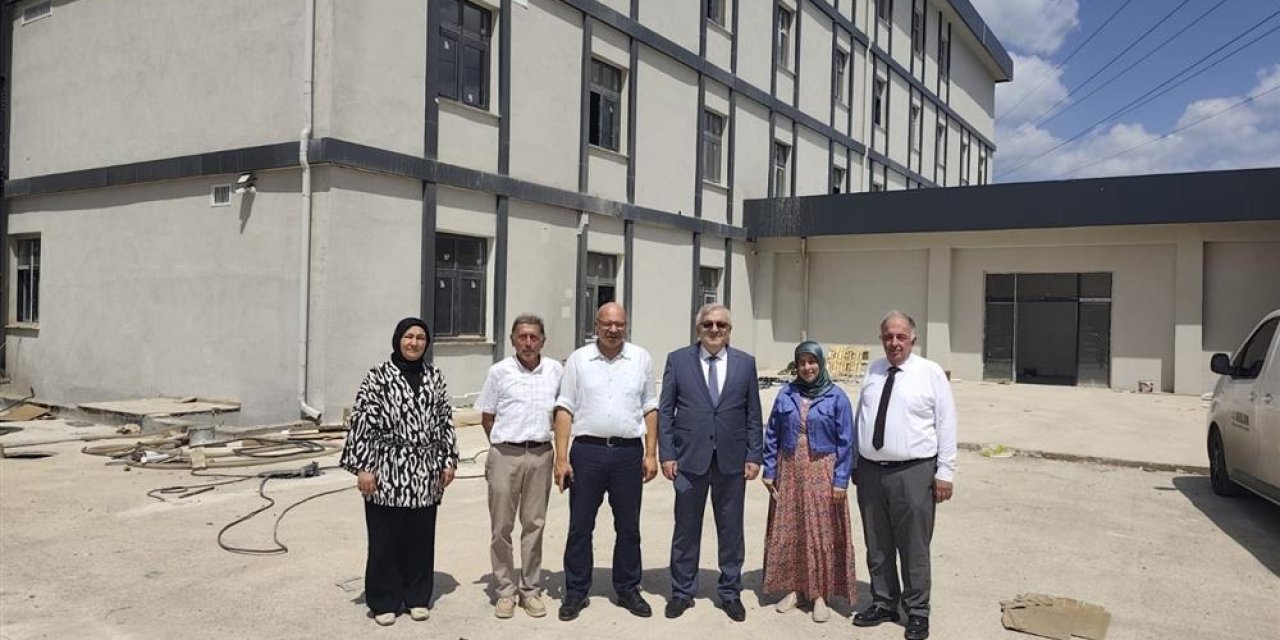 Devlet Hastanesi Ek Hizmet  Binasına İnceleme Ziyareti