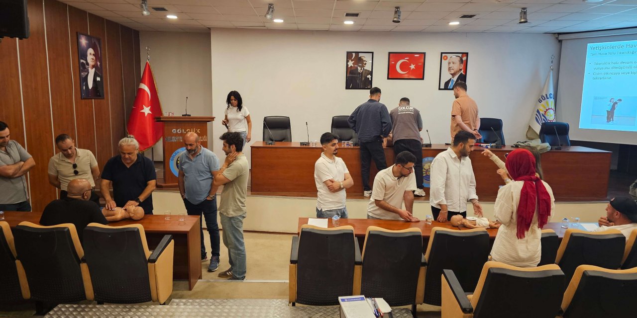 Belediye Personeline İlk Yardım Eğitimi