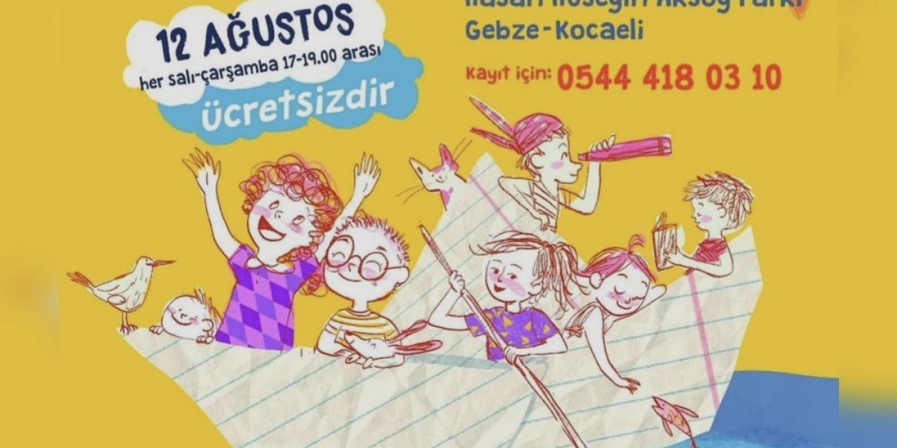 Gebze’de Çocuklar İçin   Yaz Etkinlikleri Başlıyor
