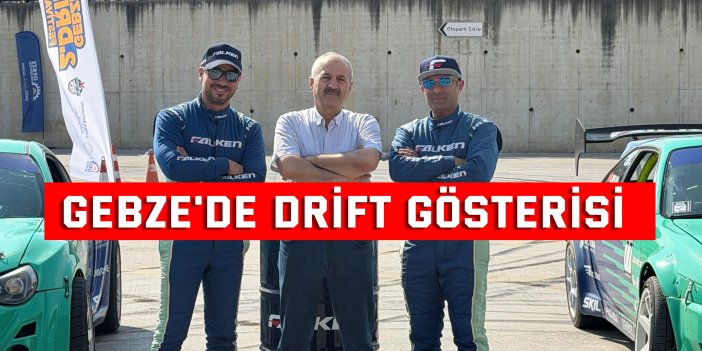 Gebze'de drift gösterisi