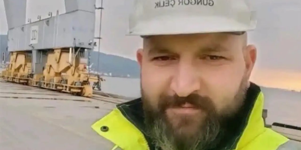 Yüksekten düşen liman vinci operatörü yaralandı