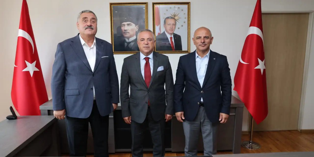 Dilovası Kaymakamı Resul Çelik’e Ziyaret