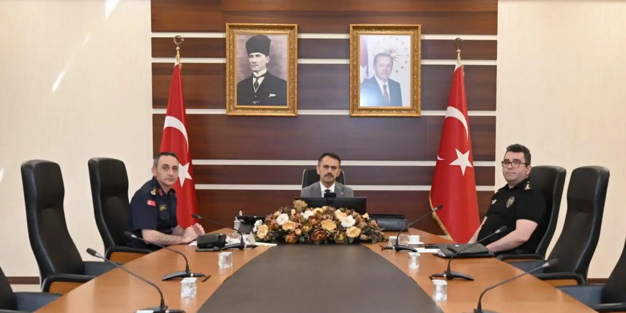 VKS Üzerinden Toplantı Yapıldı