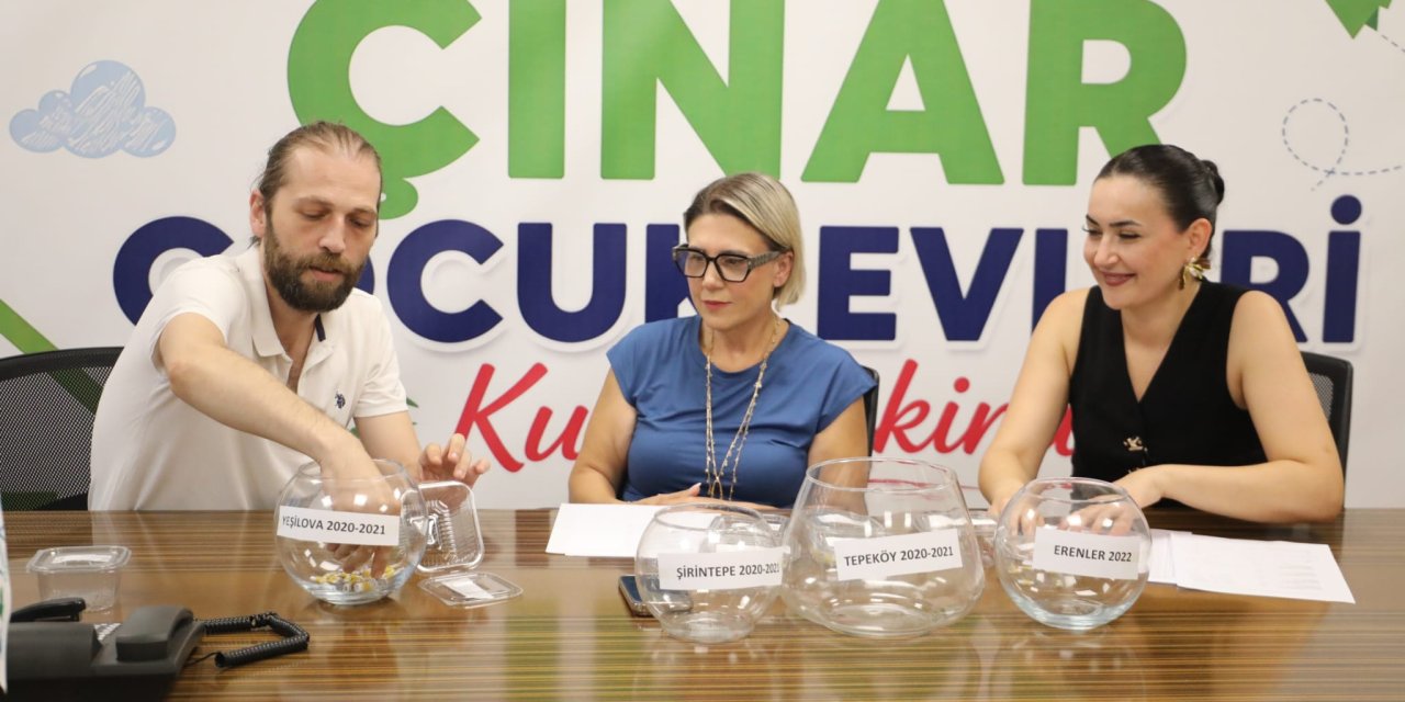 Çınar Çocuk Evleri için 2. tur   kura çekimi gerçekleştirildi