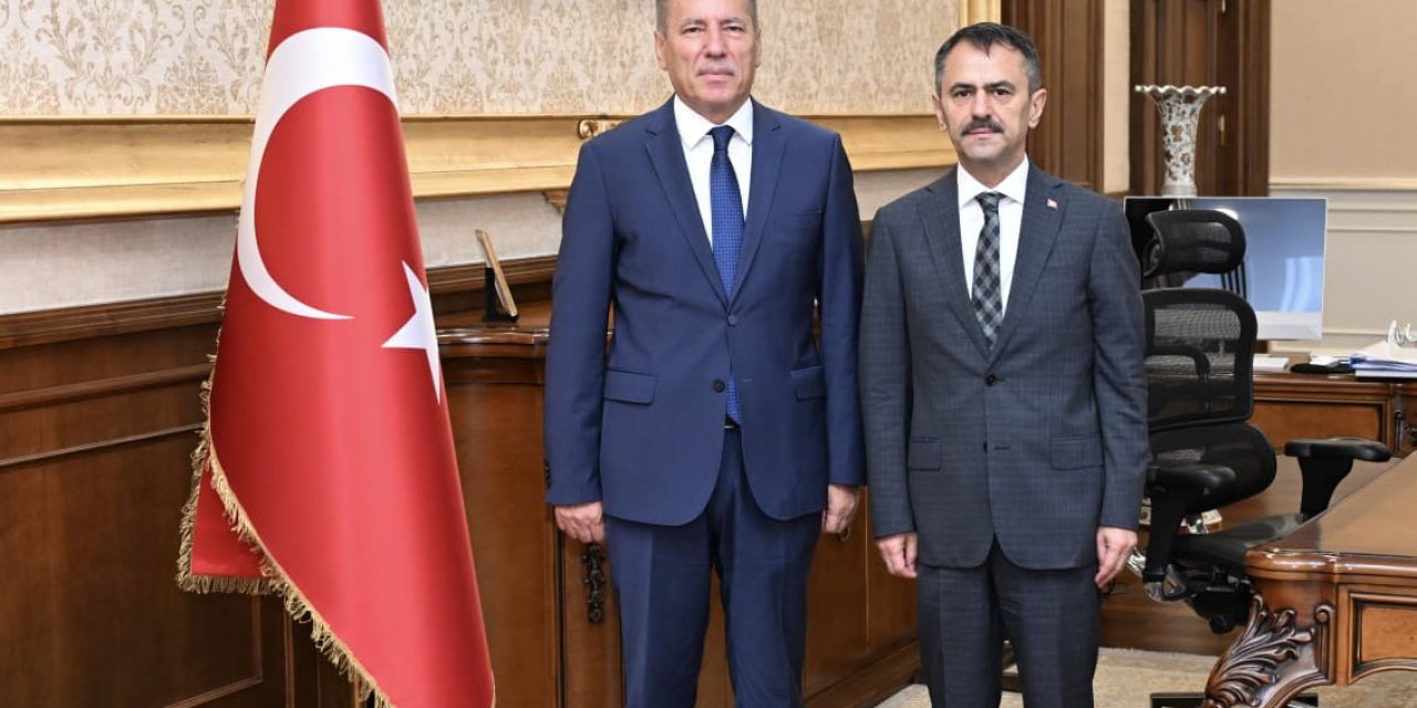 Vali İlhami Aktaş'ı Ziyaret Etti