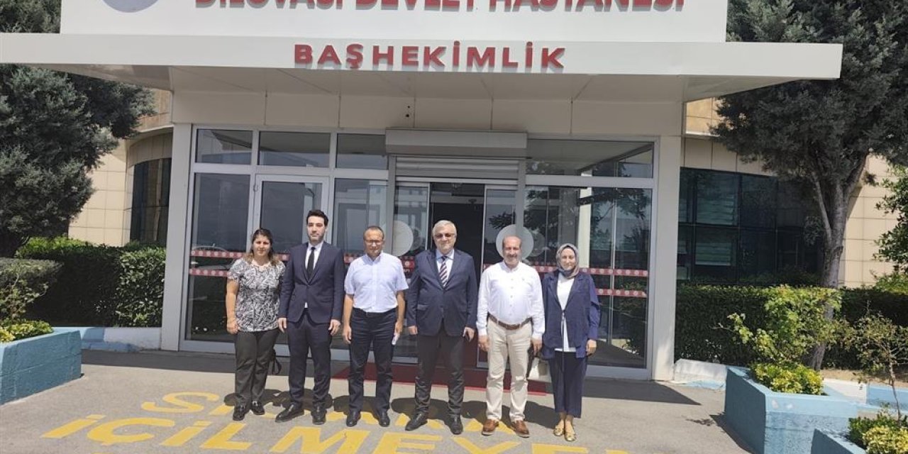 Pehlevan, Dilovası Devlet   Hastanesini Ziyaret Etti