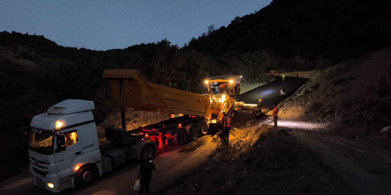 Dereköy’de bozulan yollar yenileniyor