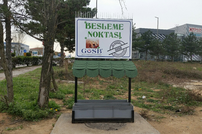 GOSB’dan sokak hayvanları duyarlılığı