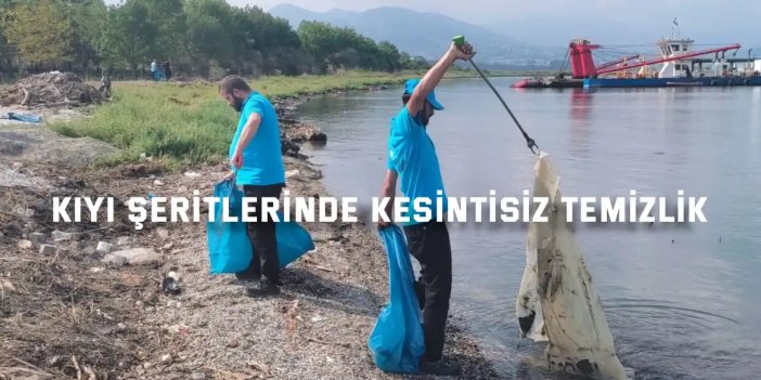 Kocaeli’nin kıyı şeritleri 10 ton atıktan arındırıldı