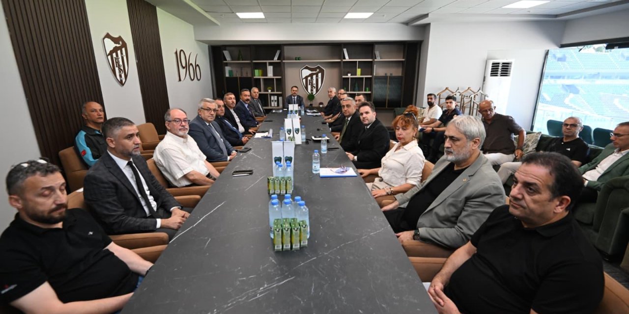 İl Spor Güvenliği Toplantısı, Vali Aktaş Başkanlığında Yapıldı