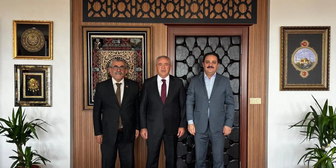 Dilovası Kaymakamı  Resul Çelik'e Ziyaret