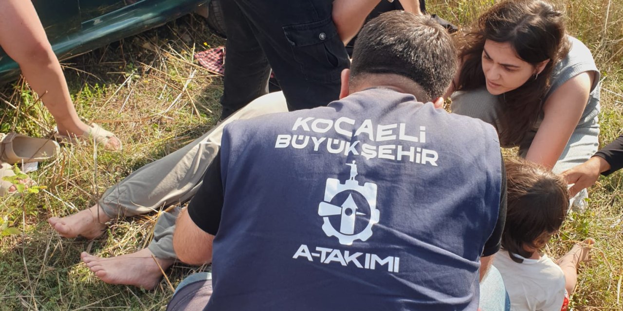 Anne ve Üç Çocuğuna İlk  Müdahale A Takımından