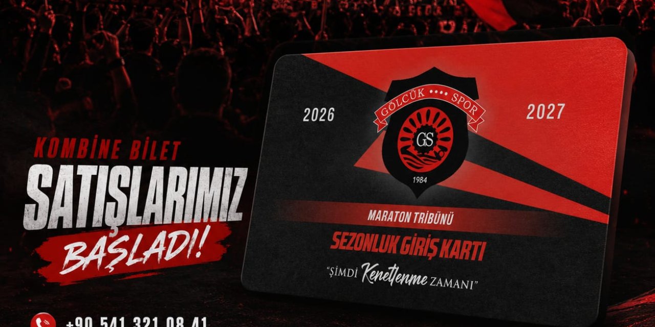 Gölcükspor’da Kombine Kart Satışları Başladı