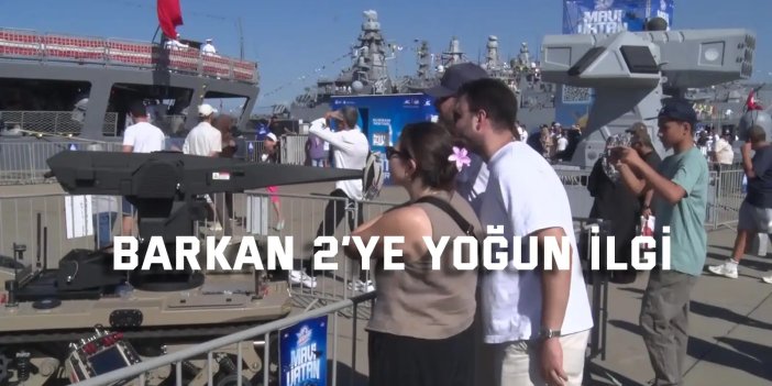 İnsansız kara aracı "BARKAN 2" TEKNOFEST Mavi Vatan’da yerini aldı
