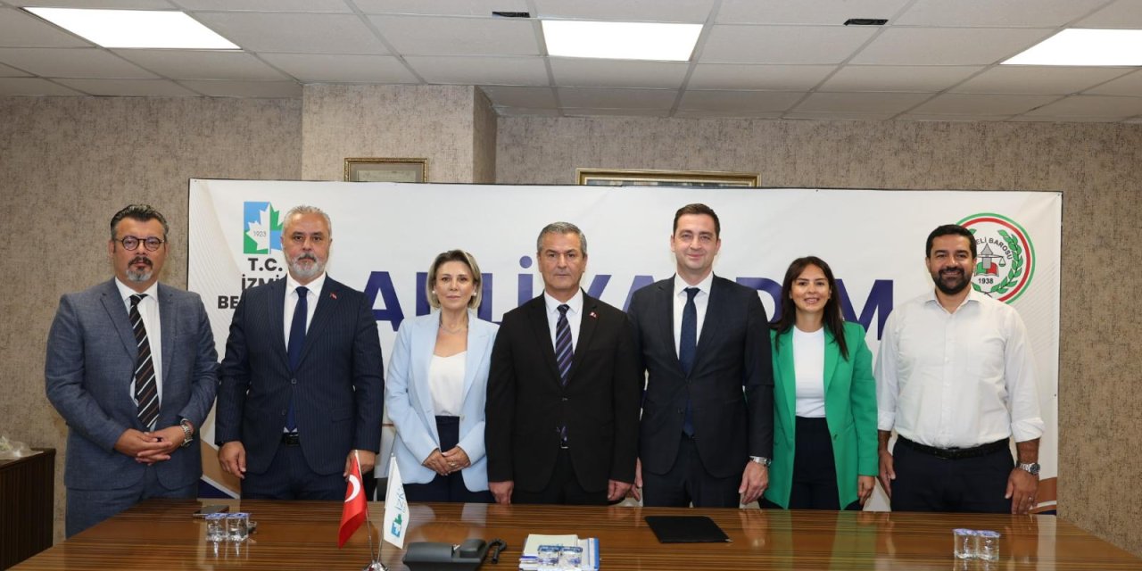 İzmit Belediyesi ile Kocaeli  Barosu Protokol İmzaladı
