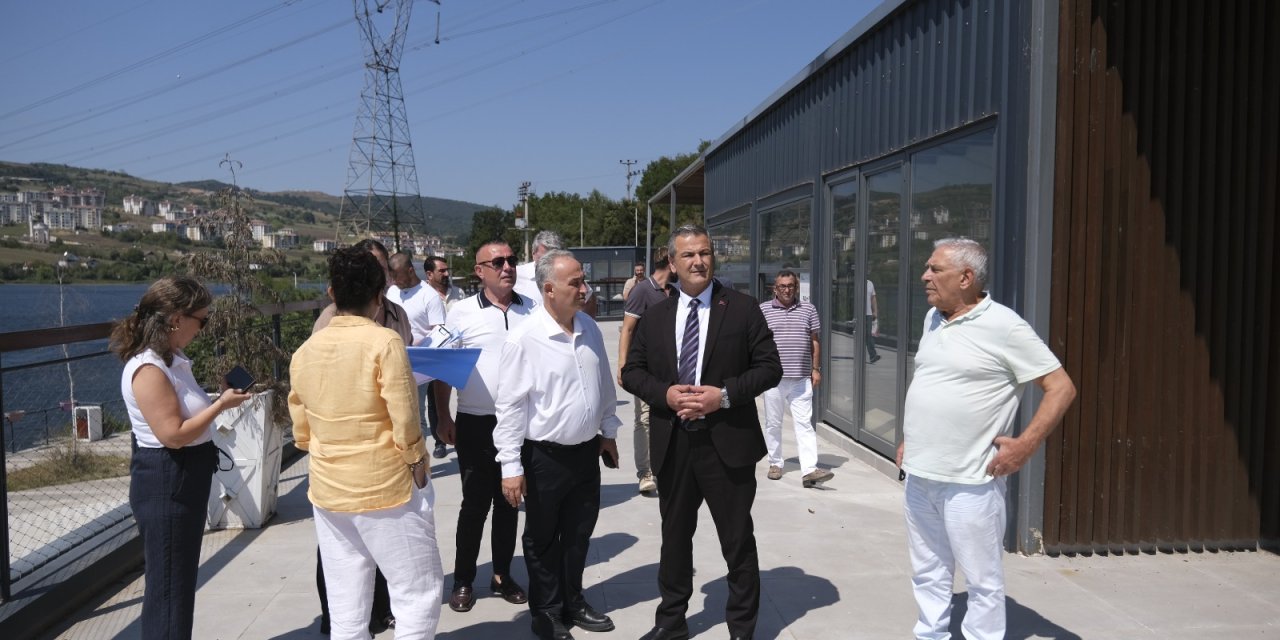 100. Yıl Parkı Bıçkıdere Göleti’nde çalışmalar hız kazanıyor