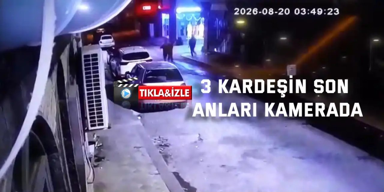 Kocaeli'de sahilde cansız bedenleri bulunan 3 kardeşin son anları kamerada