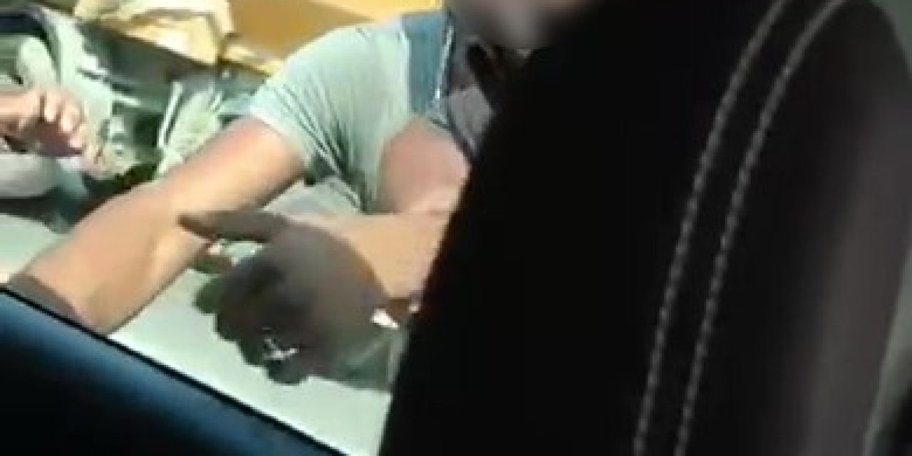 İzmit'te trafikte "sıkıştırma" kavgası