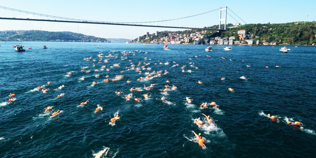 38. Boğaziçi Kıtalararası Yüzme Yarışı tamamlandı