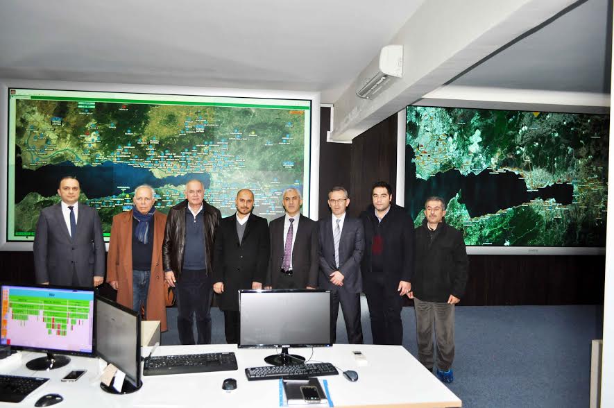 Lübnan heyeti İSU’da inceleme yaptı