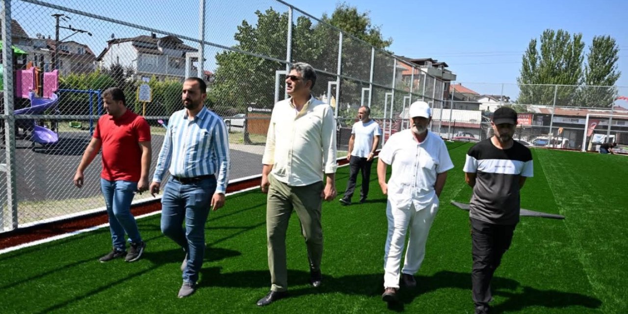 Başkan Kocaman Çalışmaları Yerinde İnceledi