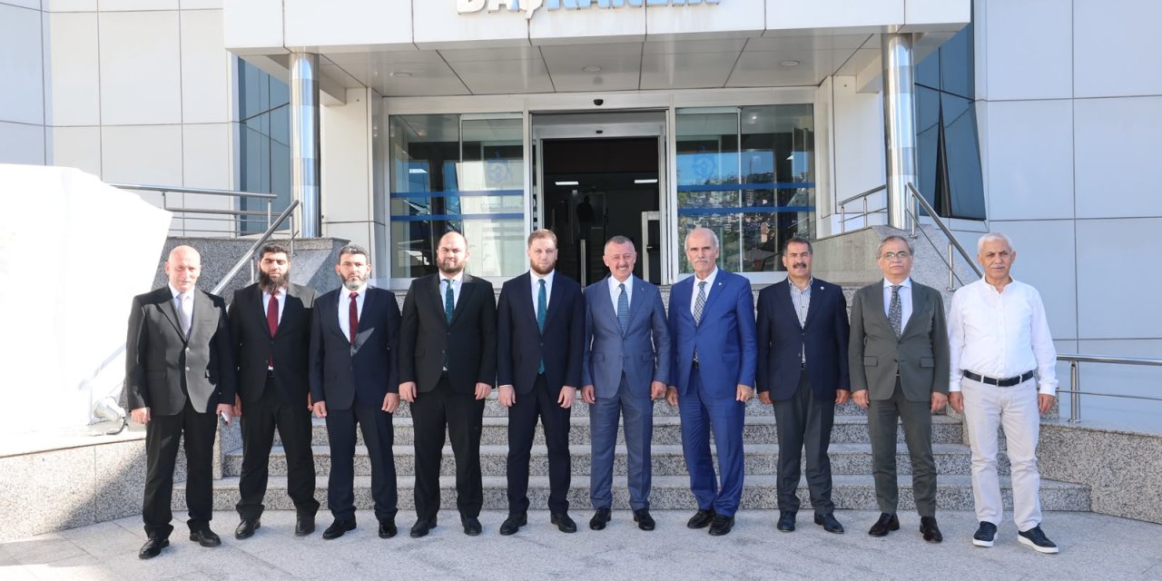 Hama heyeti Büyükakın ile görüştü