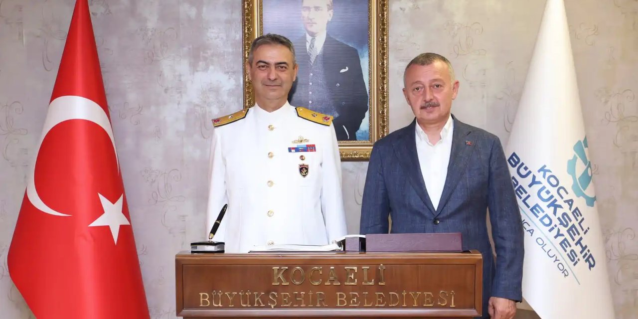 Tuğamiral Yücel Darcan’dan  Büyükakın’a Ziyaret